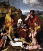 Andrea del Sarto Pieta with Saints oil